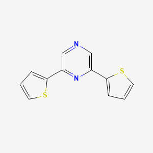 2,6-Bis(thiophen-2-yl)pyrazine