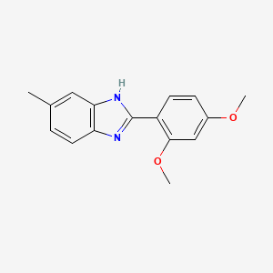 2-(2,4-dimethoxyphenyl)-5-methyl-1H-benzimidazole
