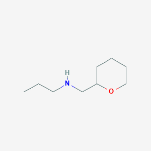 (Oxan-2-ylmethyl)(propyl)amine