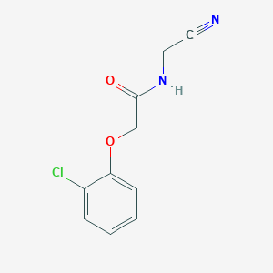 molecular formula C10H9ClN2O2 B2398375 2-(2-chlorophenoxy)-N-(cyanomethyl)acetamide CAS No. 1428094-53-4