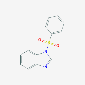 molecular formula C13H10N2O2S B239841 1-(phenylsulfonyl)-1H-benzimidazole CAS No. 15728-43-5
