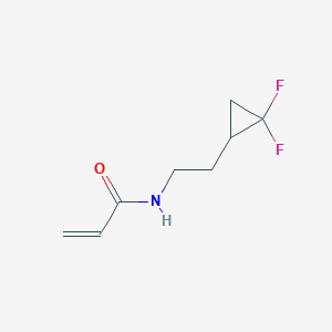 N-[2-(2,2-Difluorocyclopropyl)ethyl]prop-2-enamide