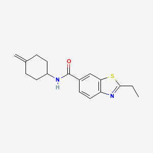 2-ethyl-N-(4-methylenecyclohexyl)benzo[d]thiazole-6-carboxamide