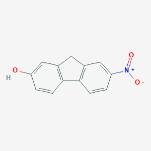 molecular formula C13H9NO3 B023985 2-羟基-7-硝基芴 CAS No. 6633-40-5