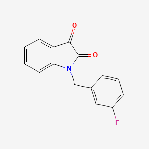 1-(3-fluorobenzyl)-1H-indole-2,3-dione