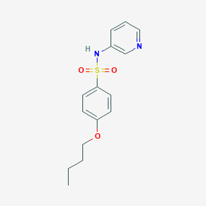 molecular formula C15H18N2O3S B239864 4-butoxy-N-pyridin-3-ylbenzenesulfonamide 