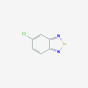 molecular formula C6H3ClN2Se B023987 5-Chloro-2,1,3-benzoselenadiazole CAS No. 6343-86-8
