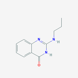 molecular formula C11H13N3O B2398765 2-(丙基氨基)-4(3H)-喹唑啉酮 CAS No. 1791-48-6