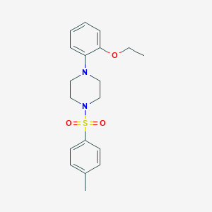 molecular formula C19H24N2O3S B239882 1-(2-Ethoxyphenyl)-4-[(4-methylphenyl)sulfonyl]piperazine 