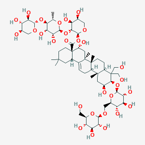 molecular formula C58H94O29 B2398834 脱皮桔梗皂苷D3 CAS No. 67884-05-3