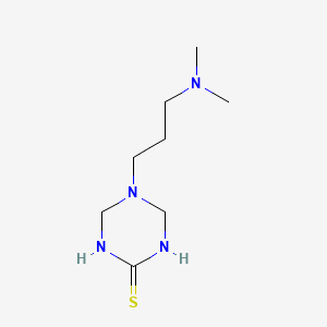 5-[3-(Dimethylamino)propyl]-1,3,5-triazinane-2-thione