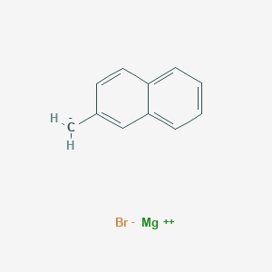 molecular formula C11H9BrMg B239888 (2-Naphthalenylmethyl)magnesium bromide solution CAS No. 127543-80-0