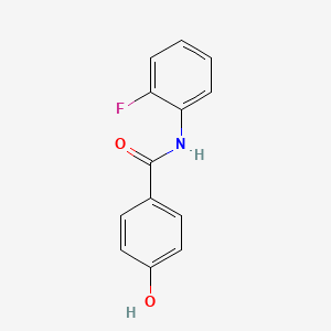 N-(2-fluorophenyl)-4-hydroxybenzamide