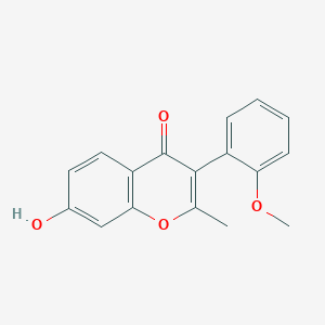 7-hydroxy-3-(2-methoxyphenyl)-2-methyl-4H-chromen-4-one