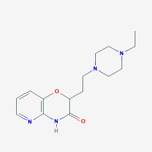 2-[2-(4-ethylpiperazino)ethyl]-2H-pyrido[3,2-b][1,4]oxazin-3(4H)-one