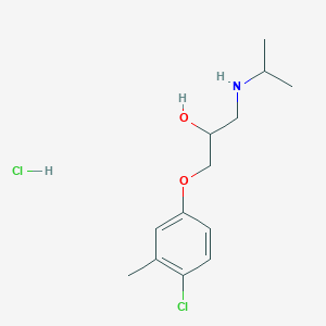 1-(4-Chloro-3-methylphenoxy)-3-(isopropylamino)propan-2-ol hydrochloride