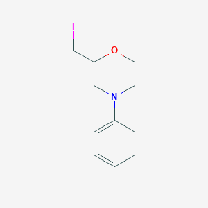 2-(Iodomethyl)-4-phenylmorpholine