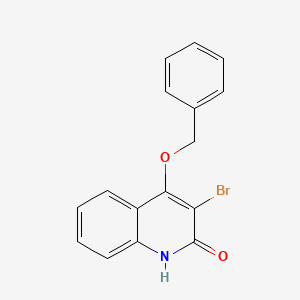 4-(Benzyloxy)-3-bromoquinolin-2-ol