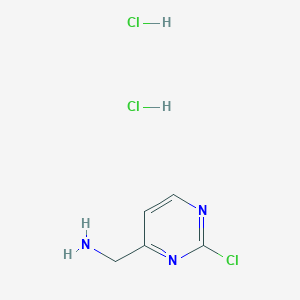 (2-Chloropyrimidin-4-yl)methanamine dihydrochloride