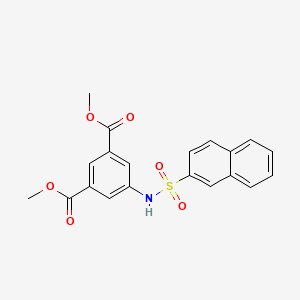 Methyl 5-(2-naphthylsulfonyl)amino-3-(methoxycarbonyl)benzoate