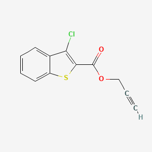 Prop-2-ynyl 3-chloro-1-benzothiophene-2-carboxylate