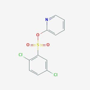 molecular formula C11H7Cl2NO3S B239927 2-Pyridinyl 2,5-dichlorobenzenesulfonate 