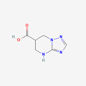 B2399270 4,5,6,7-Tetrahydro-[1,2,4]triazolo[1,5-a]pyrimidine-6-carboxylic acid CAS No. 1551493-56-1