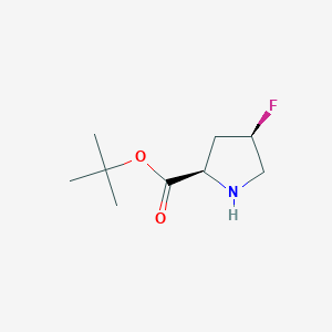 Tert-butyl (2R,4R)-4-fluoropyrrolidine-2-carboxylate