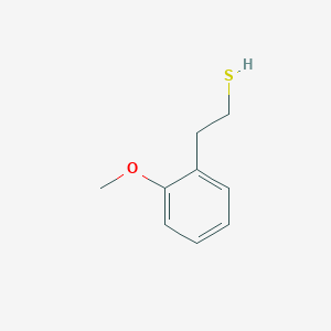 molecular formula C9H12OS B2399328 2-(2-Methoxyphenyl)ethanethiol CAS No. 1268133-82-9