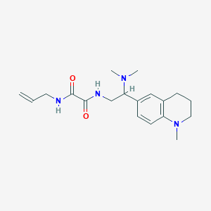 N1-allyl-N2-(2-(dimethylamino)-2-(1-methyl-1,2,3,4-tetrahydroquinolin-6-yl)ethyl)oxalamide