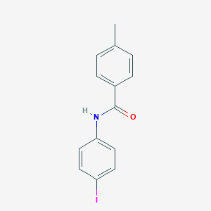 molecular formula C14H12INO B239936 N-(4-iodophenyl)-4-methylbenzamide 