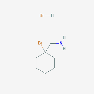 (1-Bromocyclohexyl)methanamine;hydrobromide