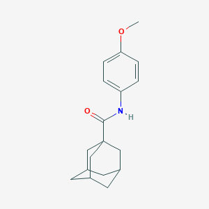 molecular formula C18H23NO2 B239939 N-(4-methoxyphenyl)adamantane-1-carboxamide 