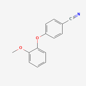 molecular formula C14H11NO2 B2399442 4-(2-Methoxyphenoxy)benzonitrile CAS No. 78338-67-7