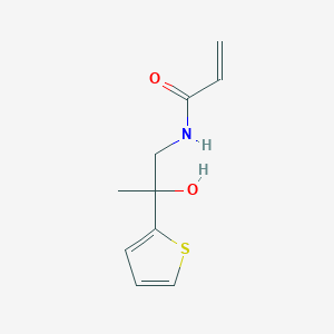 N-(2-Hydroxy-2-thiophen-2-ylpropyl)prop-2-enamide