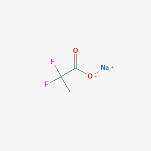 molecular formula C3H3F2NaO2 B2399533 Sodium 2,2-difluoropropionate CAS No. 1281943-34-7