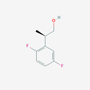 (2R)-2-(2,5-Difluorophenyl)propan-1-ol