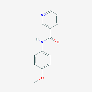 molecular formula C13H12N2O2 B239965 N-(4-methoxyphenyl)pyridine-3-carboxamide 