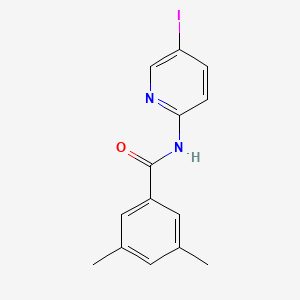 Benzamide,n-(5-iodo-2-pyridinyl)-3,5-dimethyl-