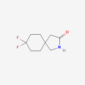 8,8-Difluoro-2-azaspiro[4.5]decan-3-one