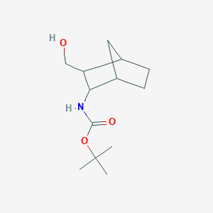 Tert-butyl N-[3-(hydroxymethyl)-2-bicyclo[2.2.1]heptanyl]carbamate