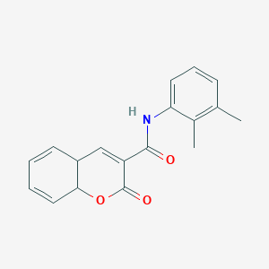 N-(2,3-dimethylphenyl)-2-oxo-4a,8a-dihydrochromene-3-carboxamide