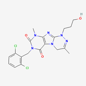 molecular formula C19H20Cl2N6O3 B2399740 C19H20Cl2N6O3 CAS No. 921117-09-1