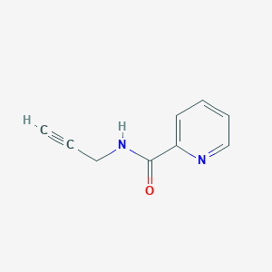 molecular formula C9H8N2O B2399835 N-(prop-2-ynyl)picolinamide CAS No. 866863-43-6