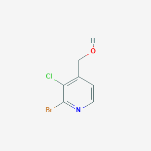 molecular formula C6H5BrClNO B2399874 (2-Bromo-3-chloropyridin-4-yl)methanol CAS No. 1227584-44-2