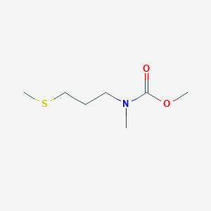 molecular formula C7H15NO2S B2399923 Methyl N-methyl-N-(3-methylsulfanylpropyl)carbamate CAS No. 1702104-77-5