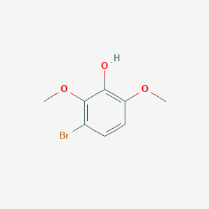 molecular formula C8H9BrO3 B2399925 3-Bromo-2,6-dimethoxyphenol CAS No. 18111-34-7