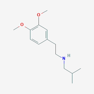 molecular formula C14H23NO2 B2399934 [2-(3,4-Dimethoxyphenyl)ethyl](2-methylpropyl)amine CAS No. 745007-45-8