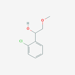 molecular formula C9H11ClO2 B2399964 1-(2-Chlorophenyl)-2-methoxyethanol CAS No. 1251291-05-0