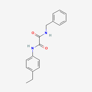 molecular formula C17H18N2O2 B2399978 N-benzyl-N'-(4-ethylphenyl)oxamide CAS No. 306732-21-8